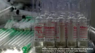 Ampoules of Glucantime